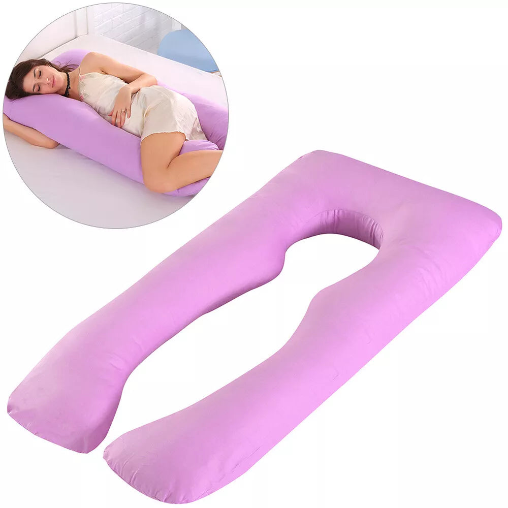 Pregnancy Body Pillow – U-Shape for Full Night Support