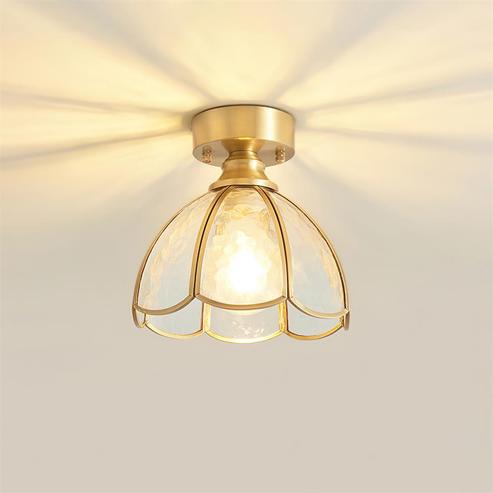 Stained Glass Ceiling Light – Tiffany Style Decorative Fixture