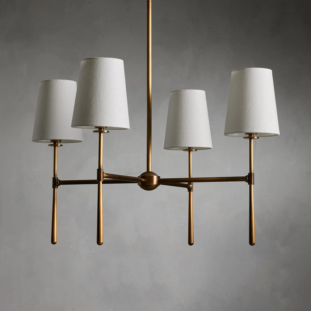 Contemporary Round Chandelier – Stylish Ceiling Light