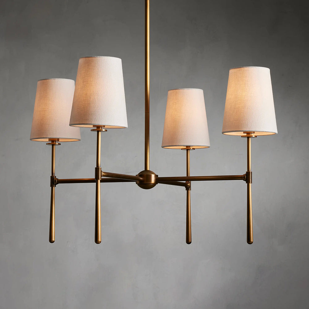 Contemporary Round Chandelier – Stylish Ceiling Light