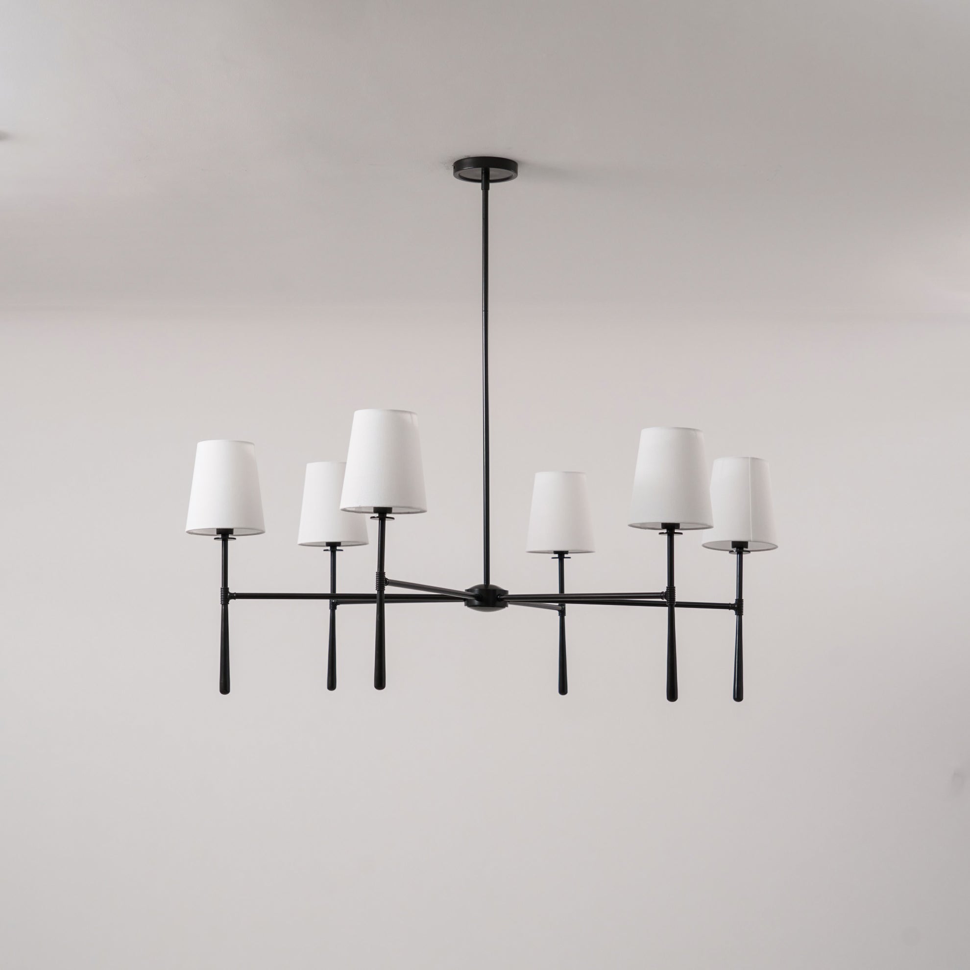 Contemporary Round Chandelier – Stylish Ceiling Light