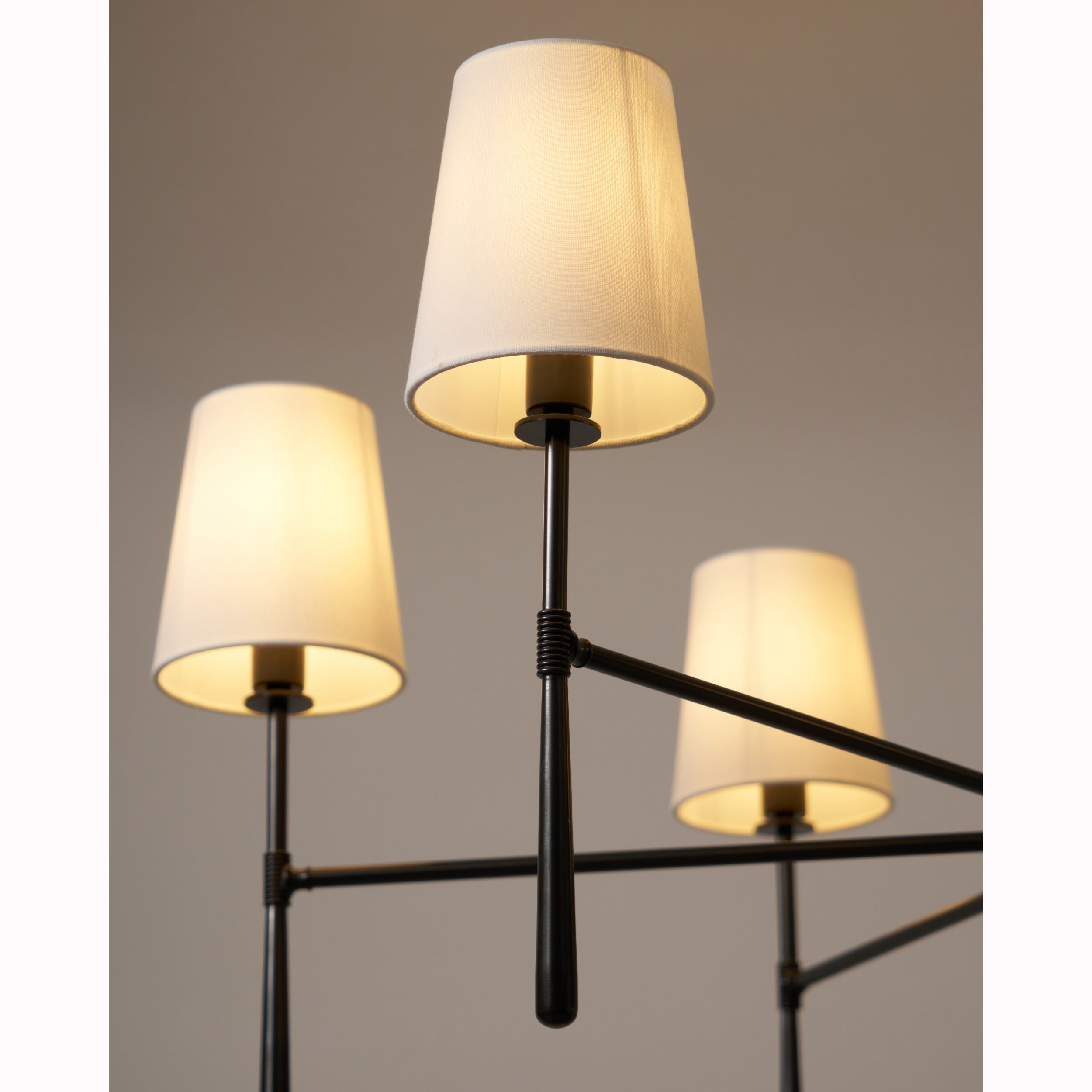 Contemporary Round Chandelier – Stylish Ceiling Light