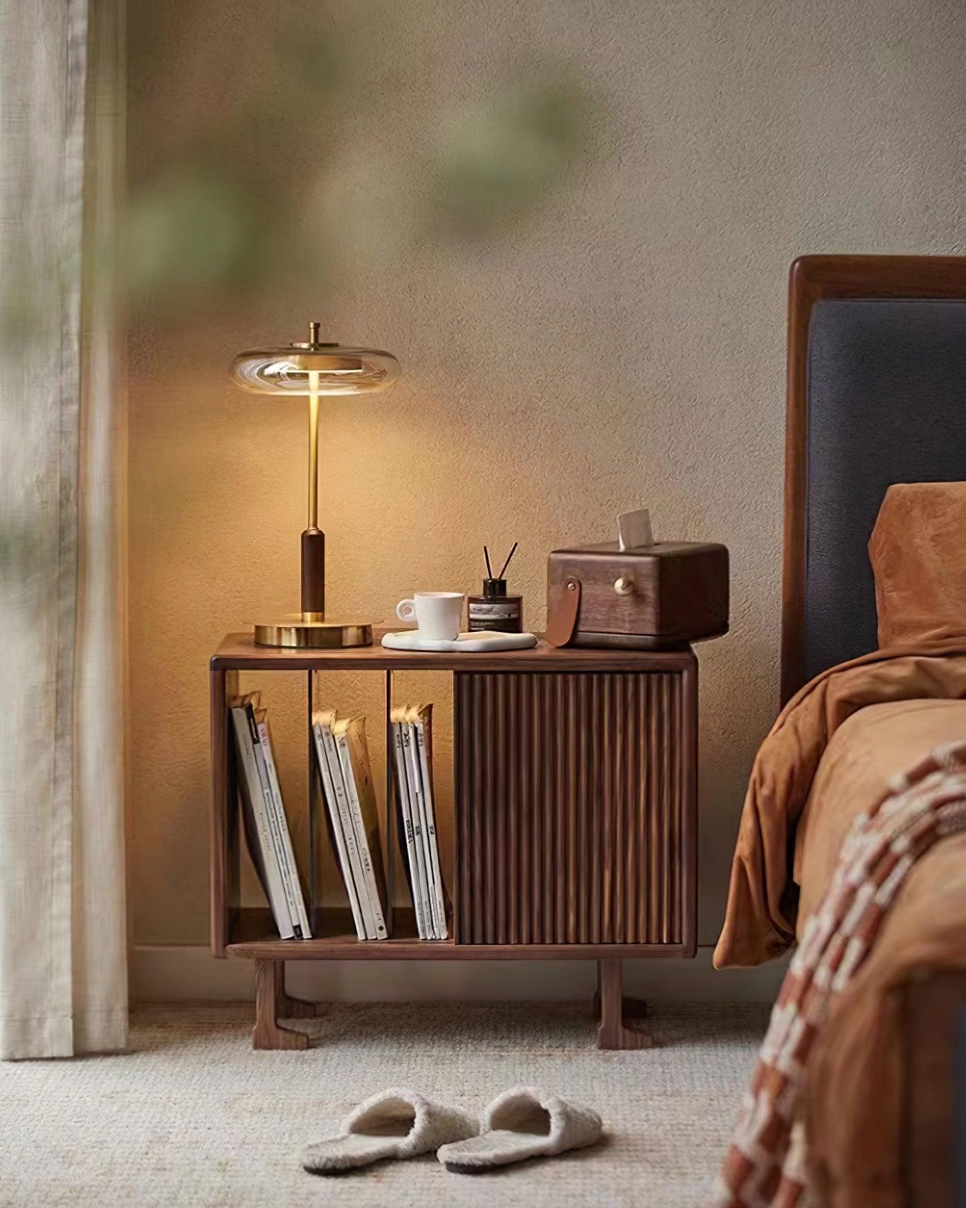 Modern Slim-Glass Table Lamp