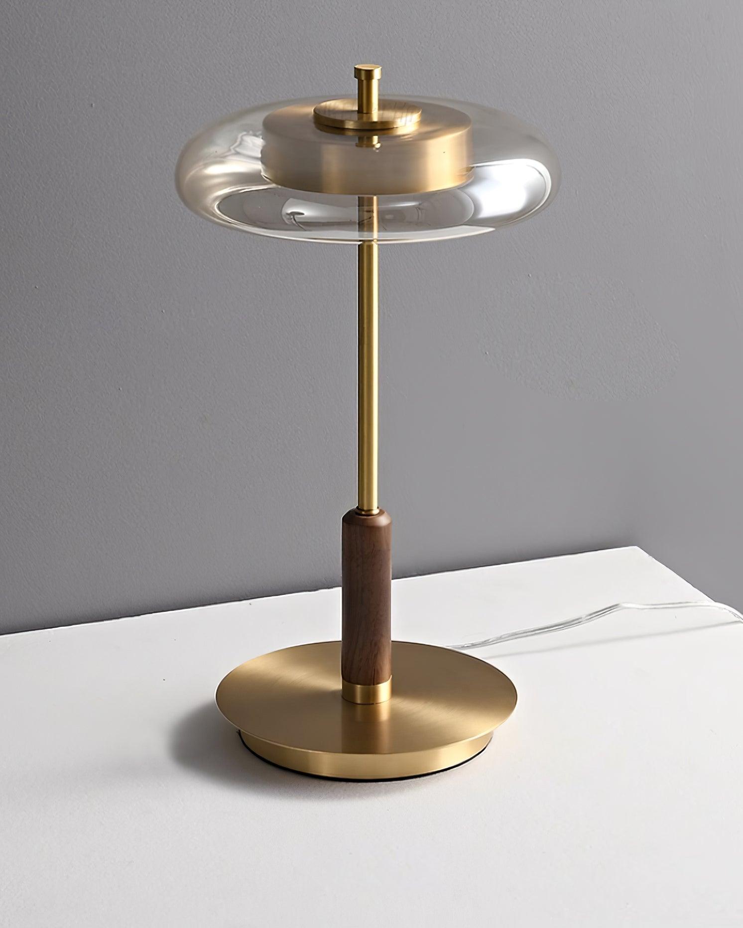 Modern Slim-Glass Table Lamp