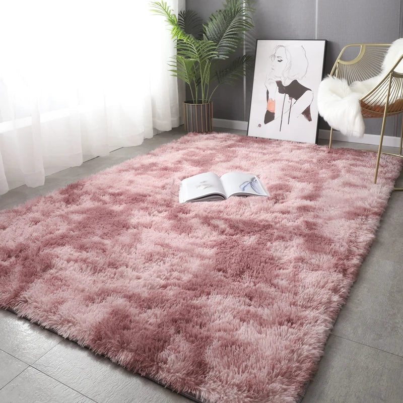 Non-Slip Soft Fluffy Rug | Floor Mat with Dense Pile