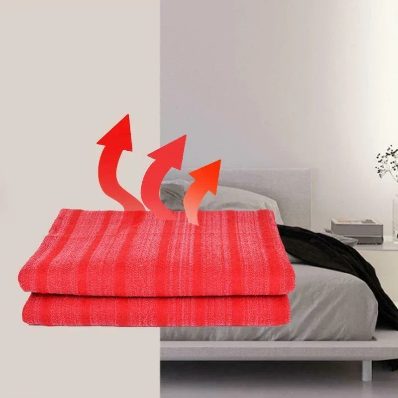 Bed & Sofa Electric Heated Blanket | Adjustable Heat