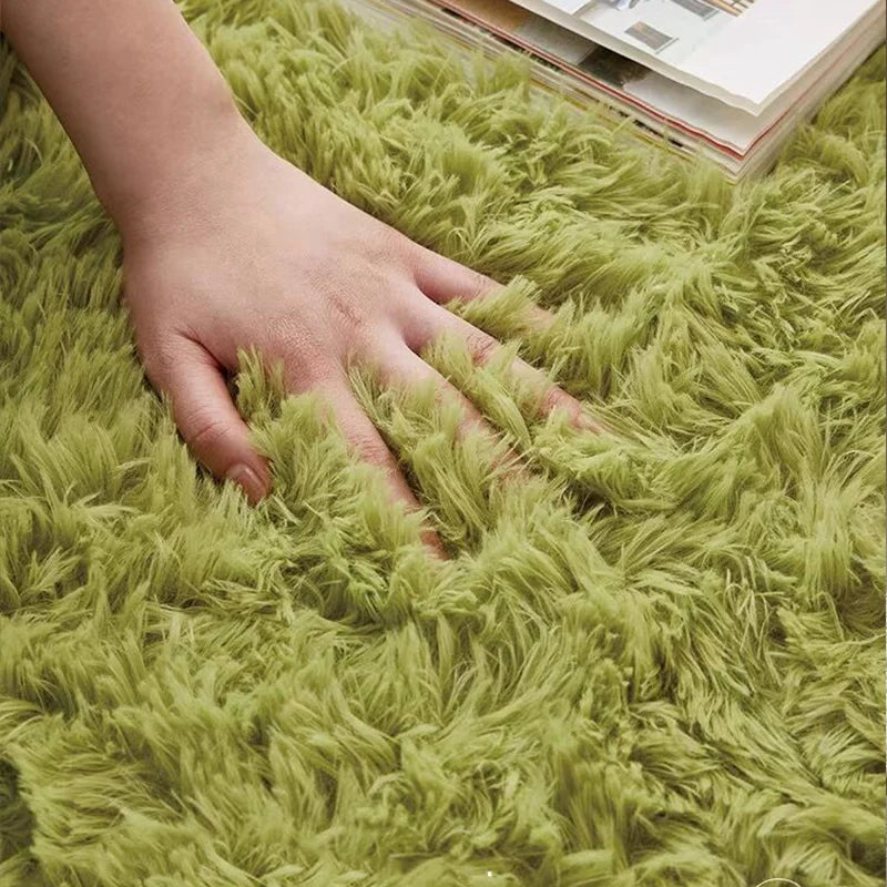 Non-Slip Soft Fluffy Rug | Floor Mat with Dense Pile