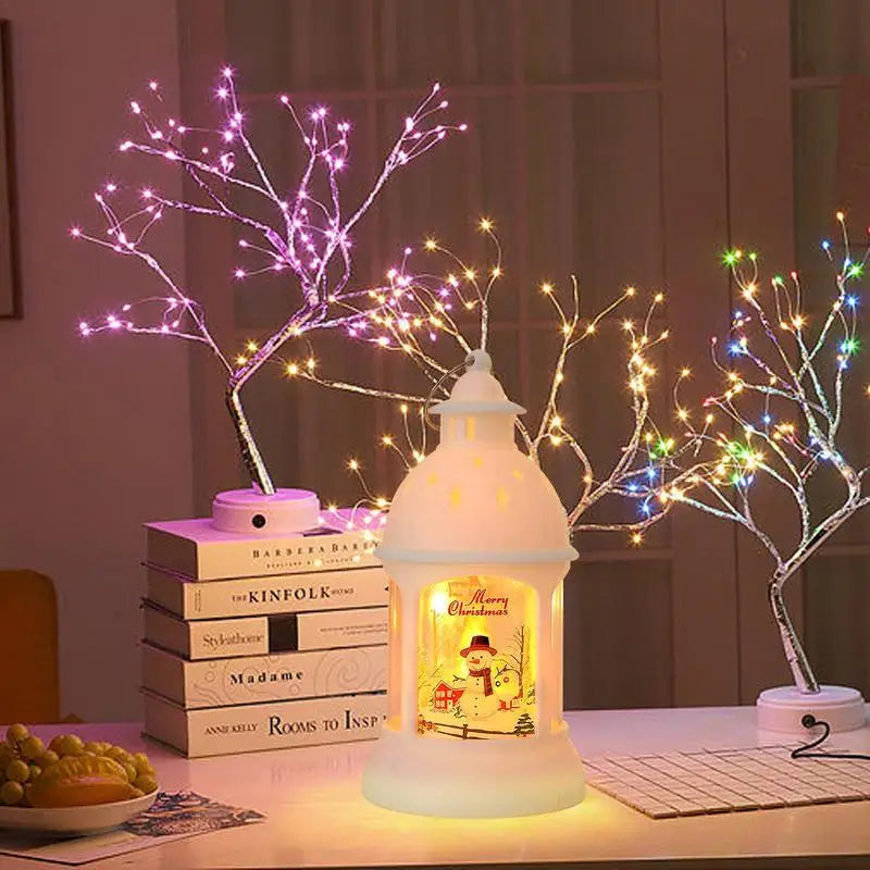 LED Christmas Lights | Santa Claus Holiday Lanterns