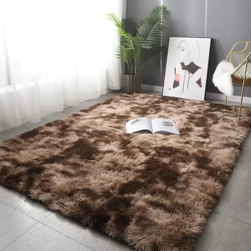 Non-Slip Soft Fluffy Rug | Floor Mat with Dense Pile