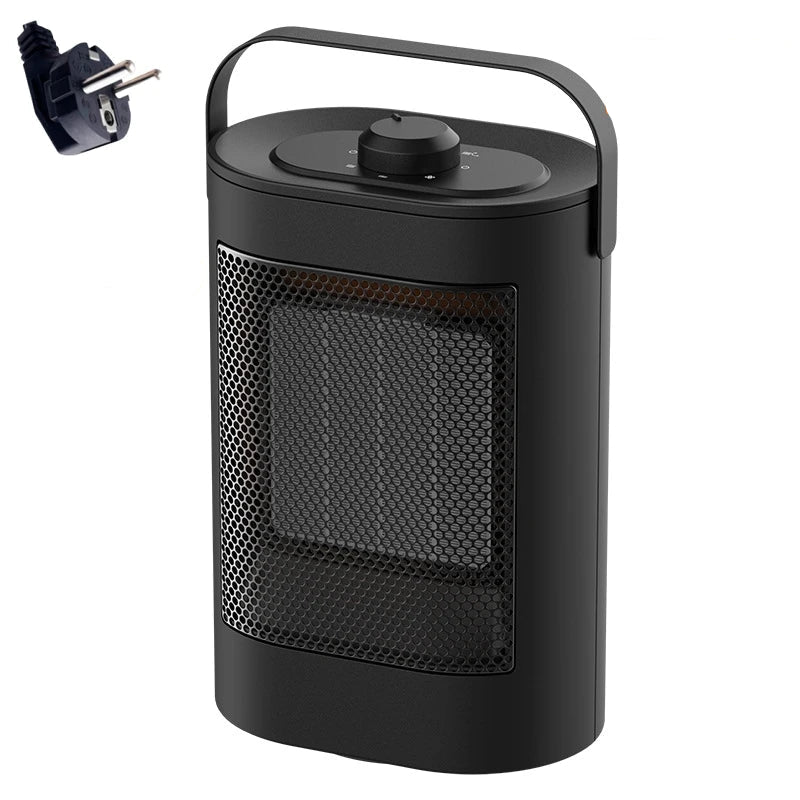 Portable Electric PTC Fan Heater – Oscillating Room Heater with Remote Control