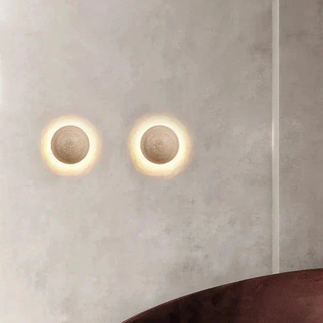 Cream-Colored Wall Lamp – Minimal Nordic Design