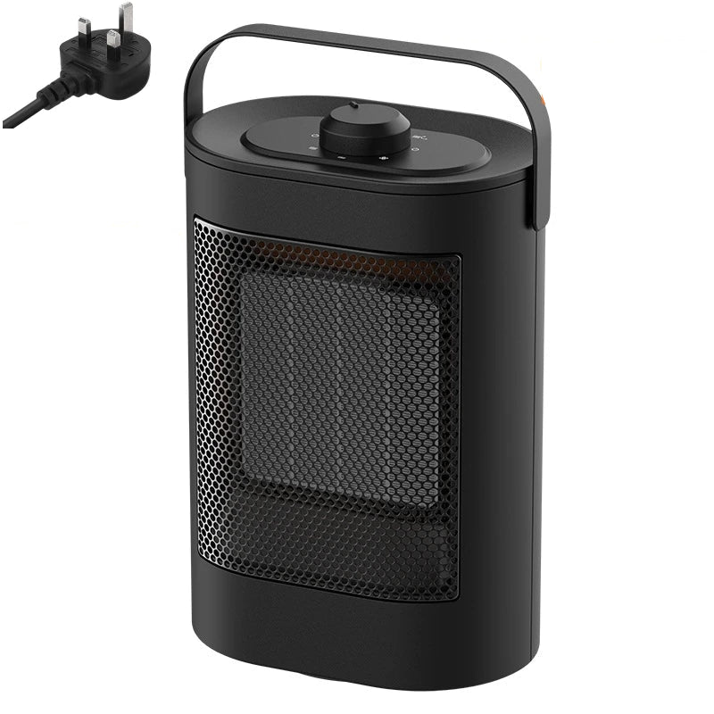 Portable Electric PTC Fan Heater – Oscillating Room Heater with Remote Control