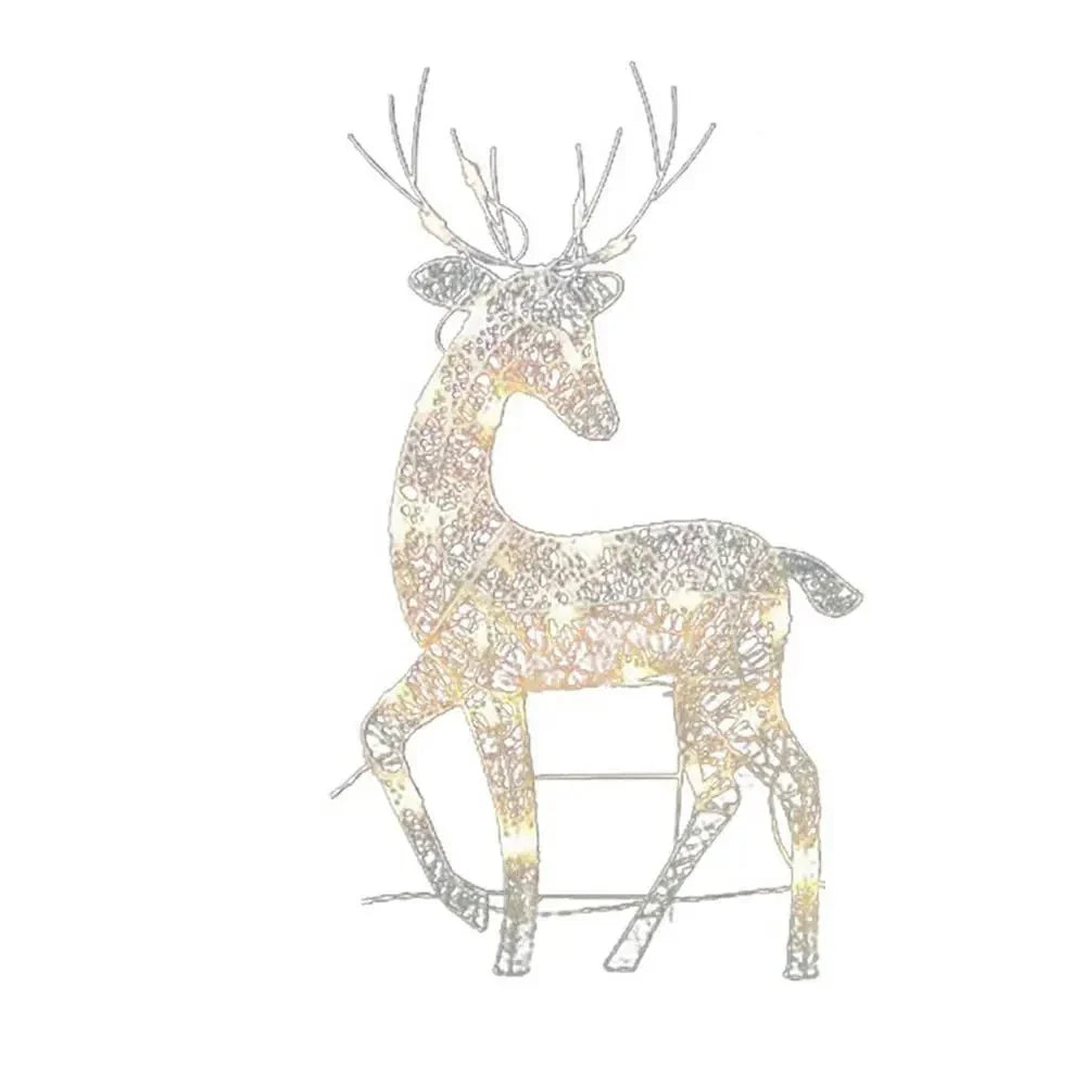 Illuminated Reindeer Christmas Ornament - Atelier Dubois Paris