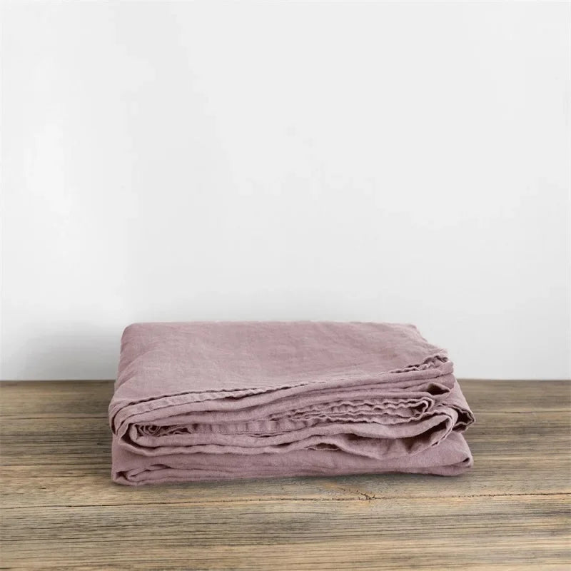 Premium Linen Bed Sheet - Bed Breeze