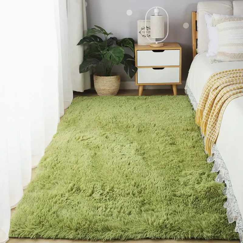 Non-Slip Soft Fluffy Rug | Floor Mat with Dense Pile