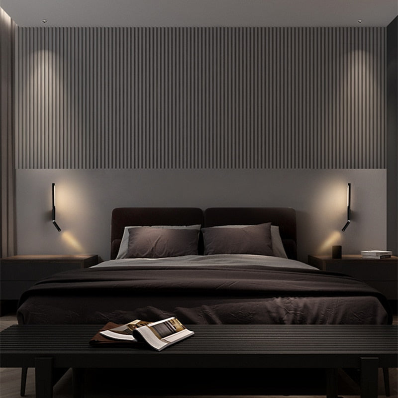 330° Rotatable Wall Mounted Reading Light | Adjustable LED Bedside Lamp