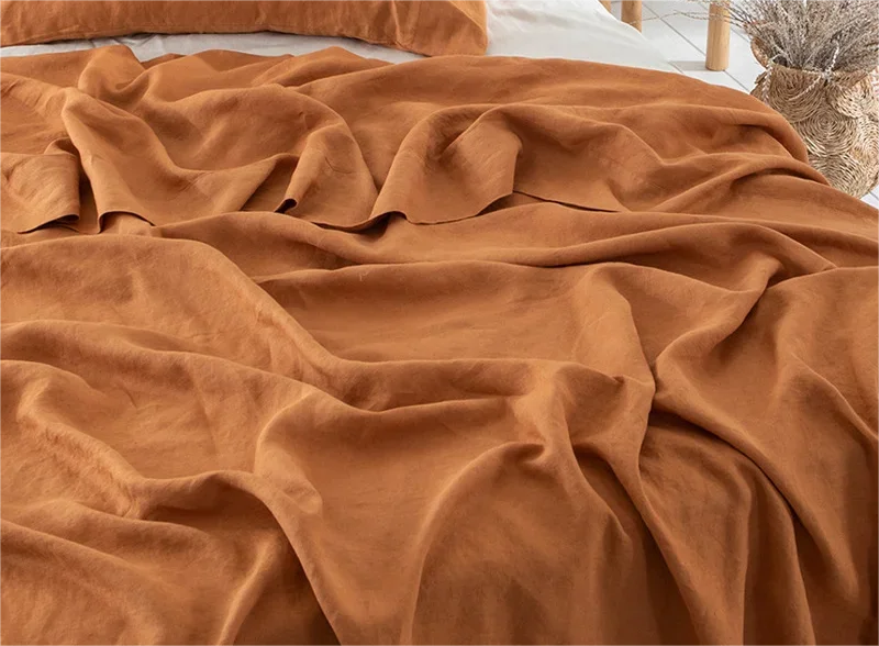 Premium Linen Bed Sheet - Bed Breeze