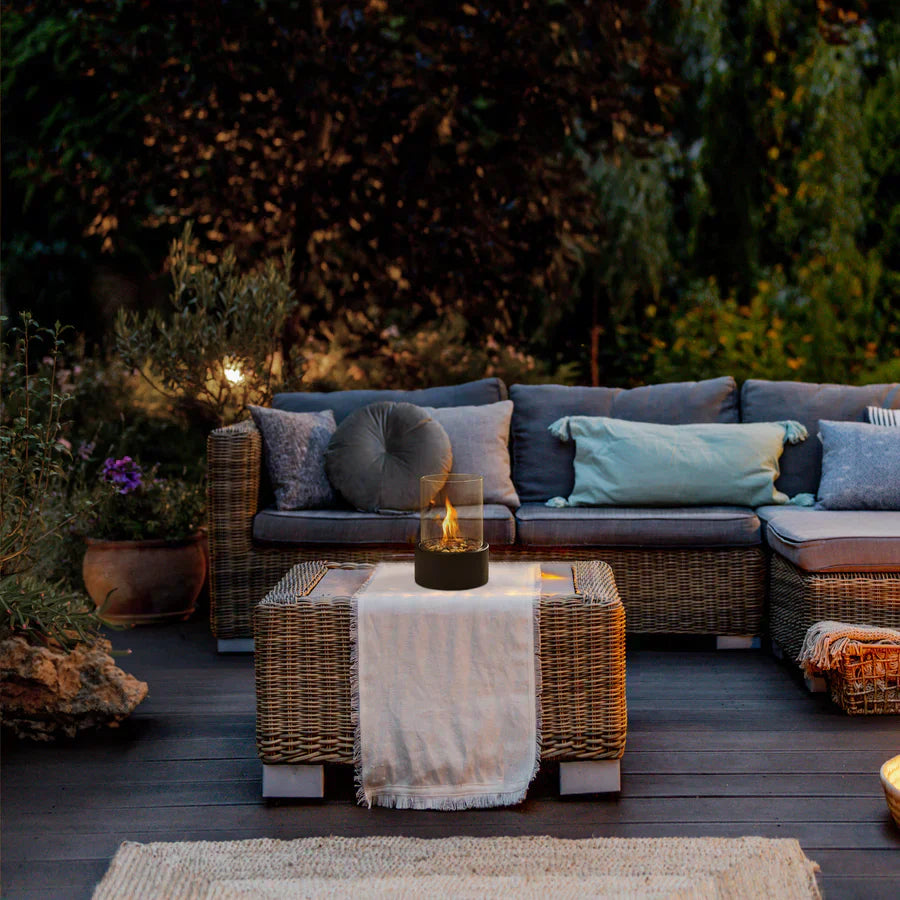 Elegant Ethanol Fire Pit – Safe, Sustainable Heat for Home & Garden