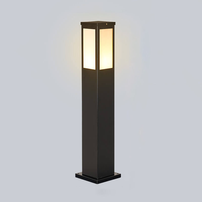 Solar-Powered Modern Pathway Lights