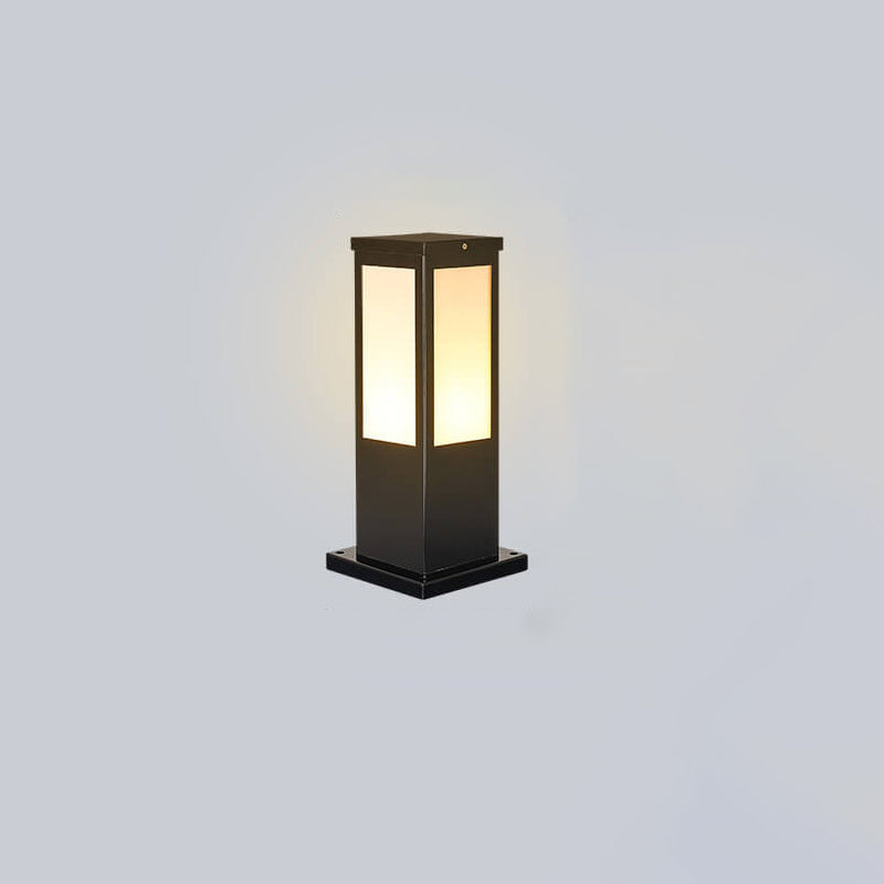 Solar-Powered Modern Pathway Lights