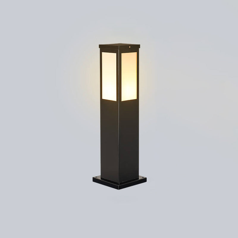Solar-Powered Modern Pathway Lights