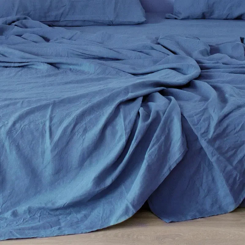 Premium Linen Bed Sheet - Bed Breeze
