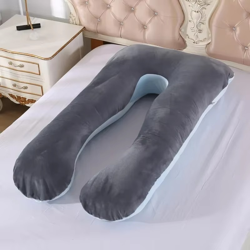 Ultra Gentle U-Shaped Pregnancy Pillow – Full Body Maternity Support