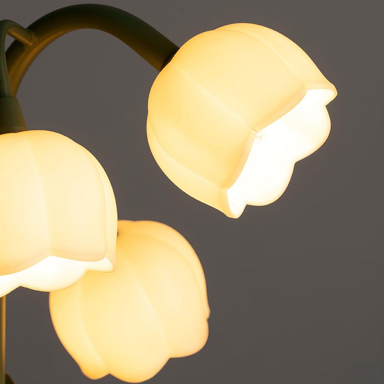 Modern Floral Wall Light – Botanical Design with Soft Natural Lighting