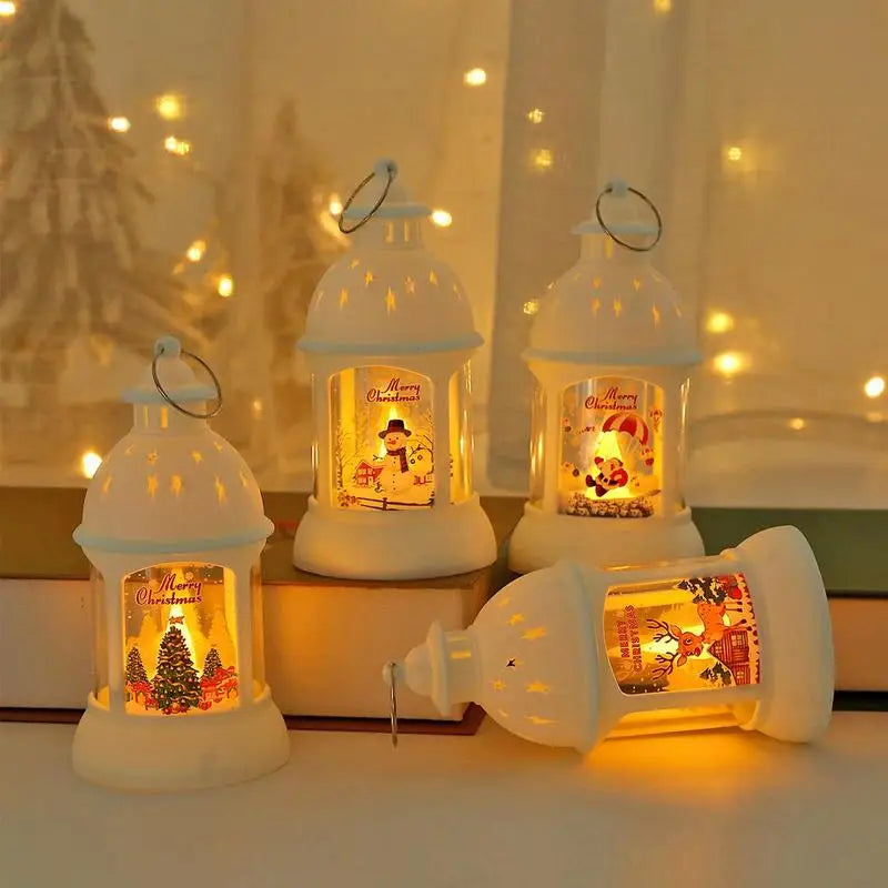 LED Christmas Lights | Santa Claus Holiday Lanterns
