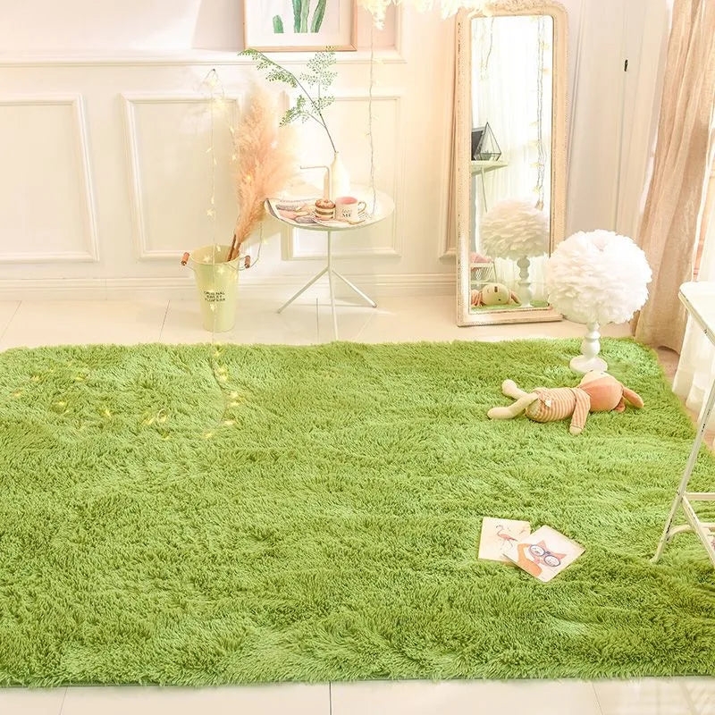 Non-Slip Soft Fluffy Rug | Floor Mat with Dense Pile