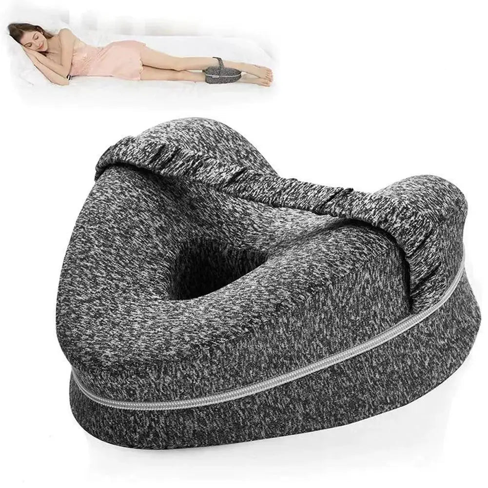 Memory Foam Leg Pregnancy Pillow -  Side Sleepers