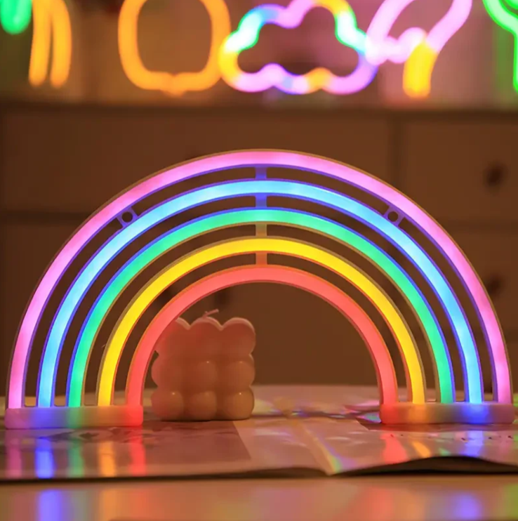 Vibrant RGB LED Mood Table Light – Ideal for Home, Bedroom & Parties - Atelier Dubois Paris