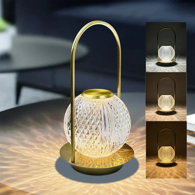 Dazzling Crystal Table Lamp | Timeless Shine & Style