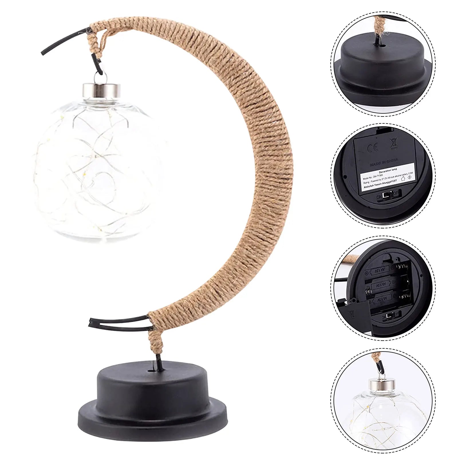 3D Printed Enchanted Moon Lamp | Night Table Lamp