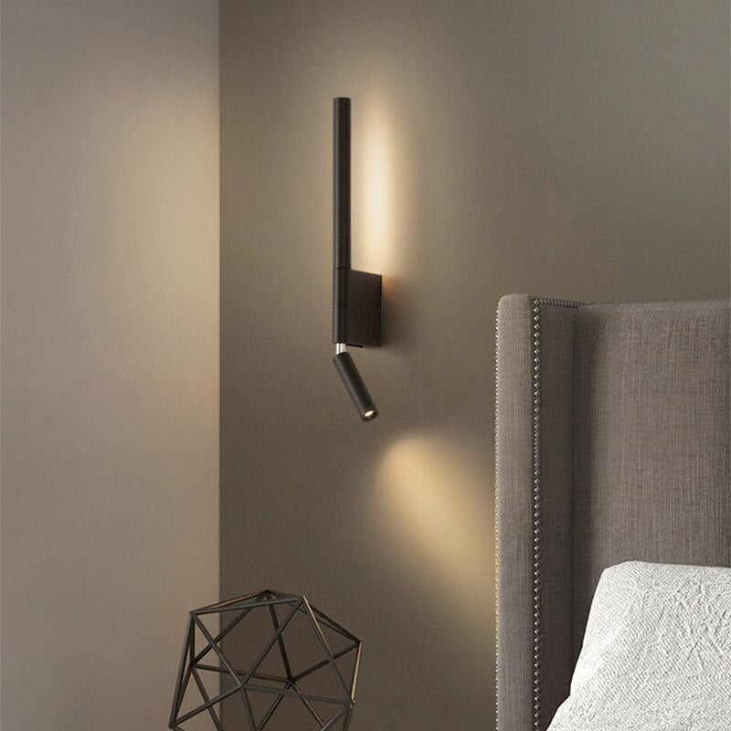 330° Rotatable Wall Mounted Reading Light | Adjustable LED Bedside Lamp