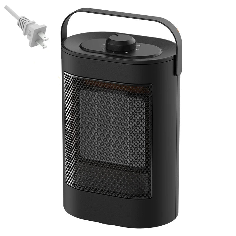 Portable Electric PTC Fan Heater – Oscillating Room Heater with Remote Control