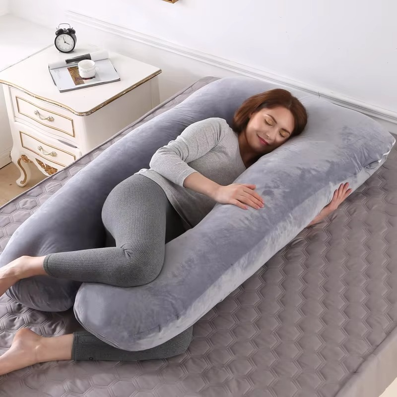Ultra Gentle U-Shaped Pregnancy Pillow – Full Body Maternity Support