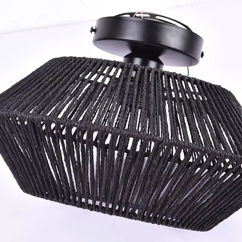 Textured Bohemian Ceiling Lamp