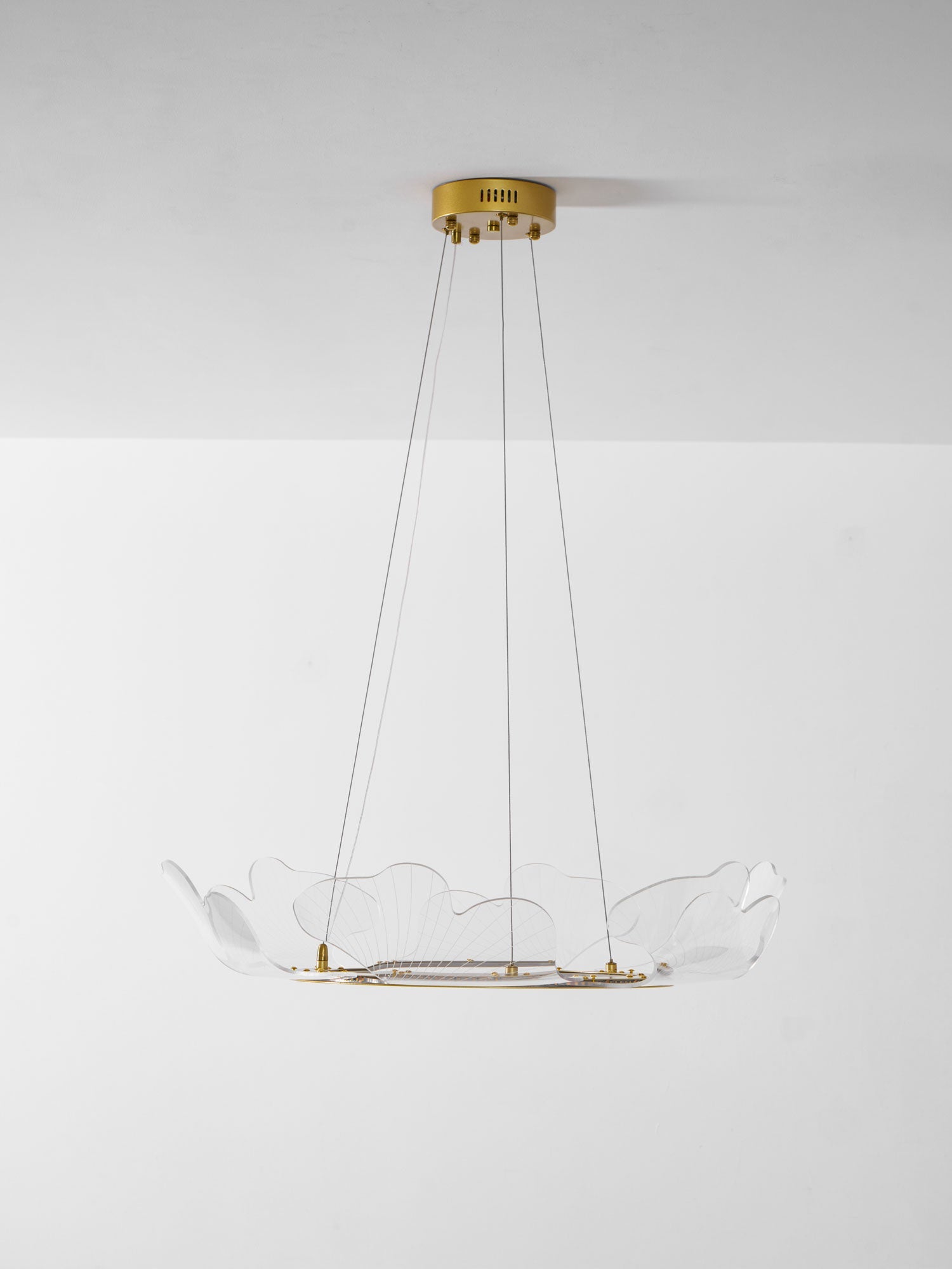 Modern Sea Chandelier – Ocean Wave Design Hanging Light Fixture