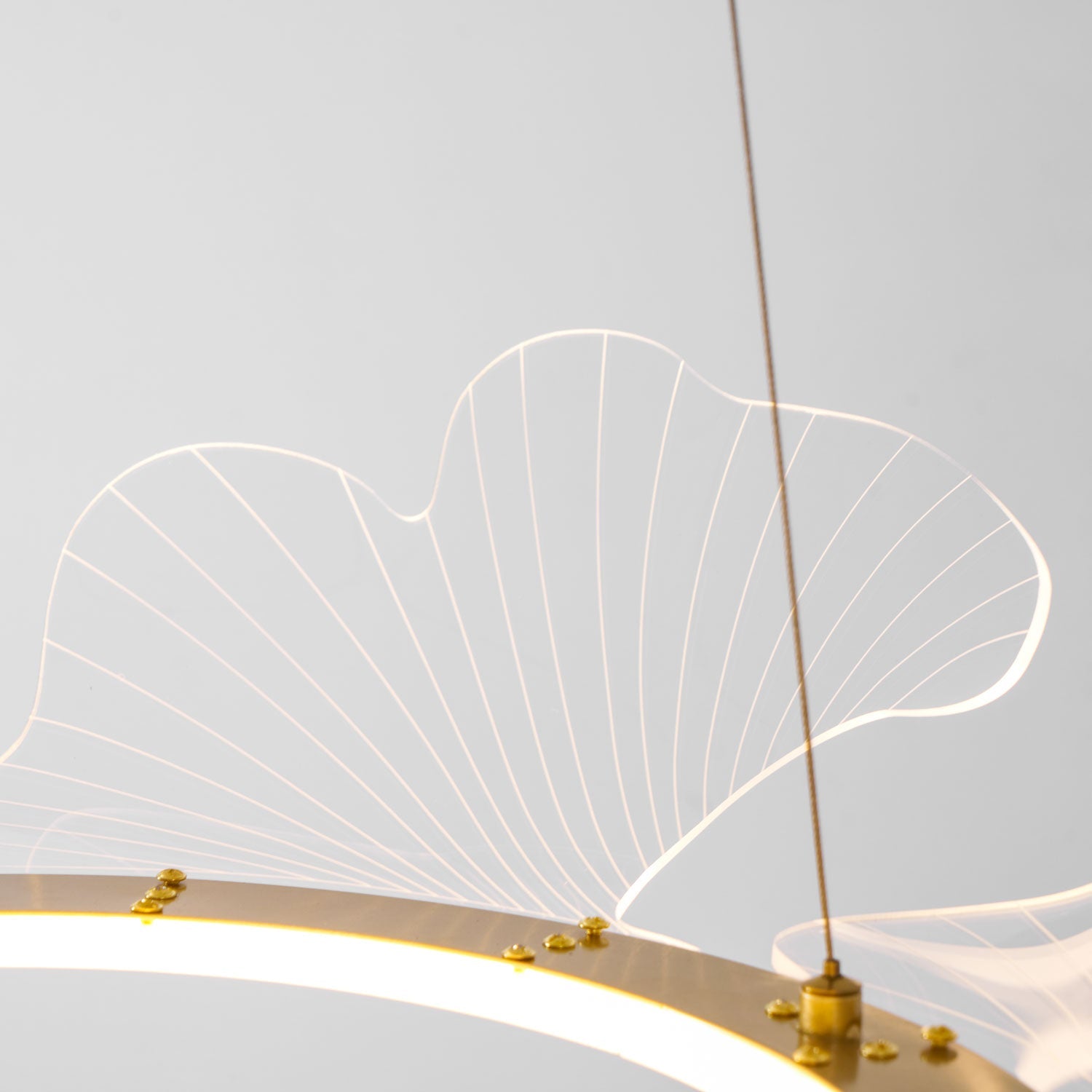 Modern Sea Chandelier – Ocean Wave Design Hanging Light Fixture