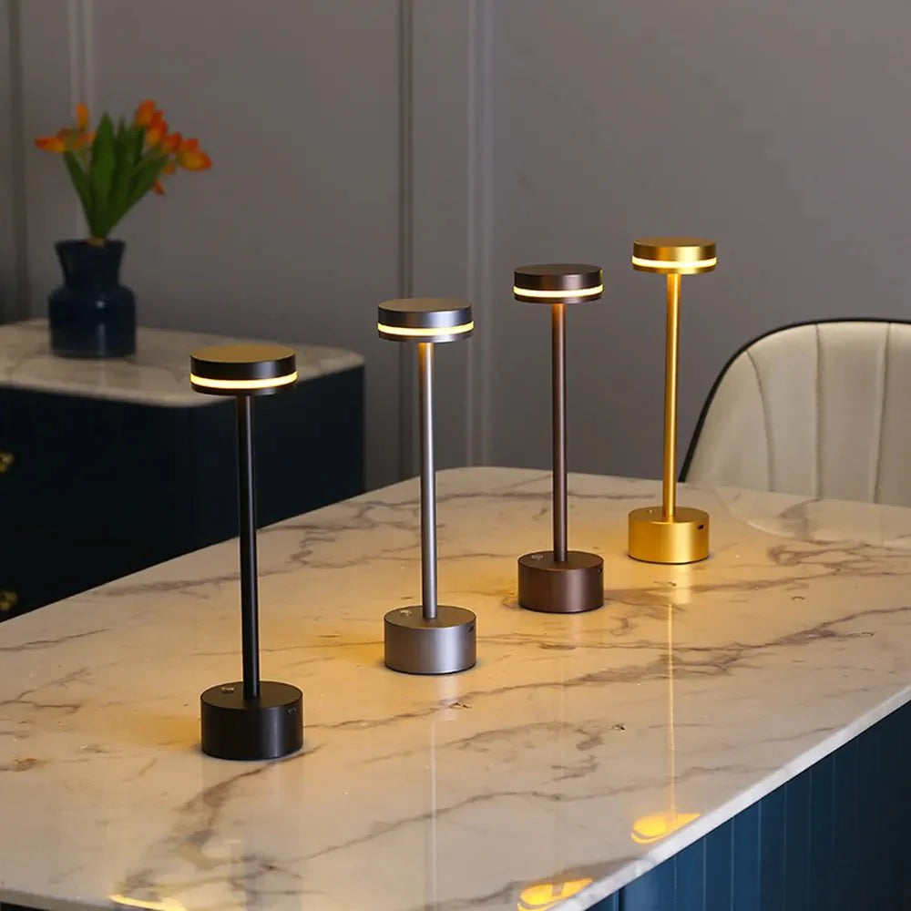 Futuristic Cosmic Elegance LED Table Lamp