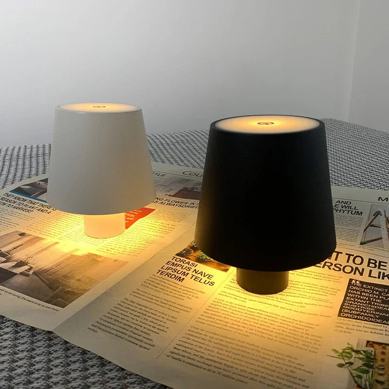 Portable Wireless Bottle Lamp – Contemporary Style Table Lamp