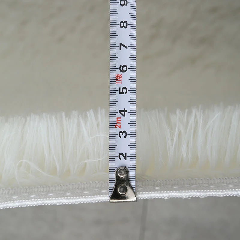 Cozy Living Room Rug | Non-Slip Fluffy Rug