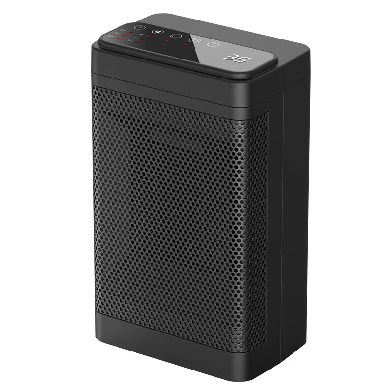 Portable Electric PTC Fan Heater – Oscillating Room Heater with Remote Control