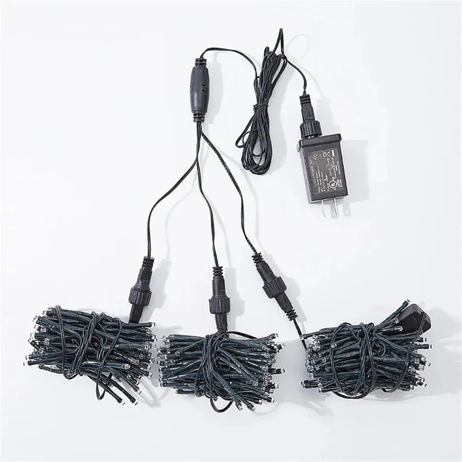 Enchanting Meteor Effect LED Fairy Lights – Outdoor Waterproof Decoration