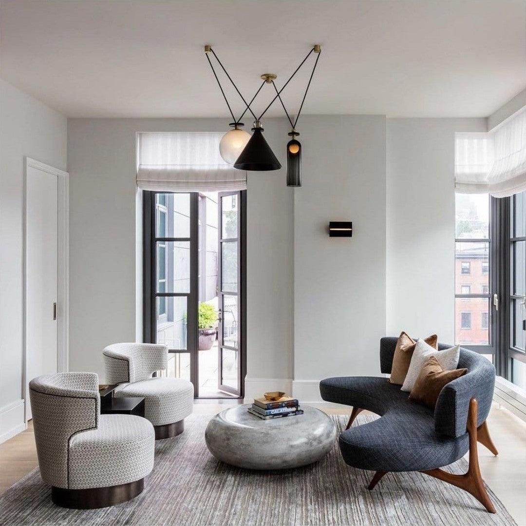Geometric Art Chandelier – Contemporary Modern Pendant Light