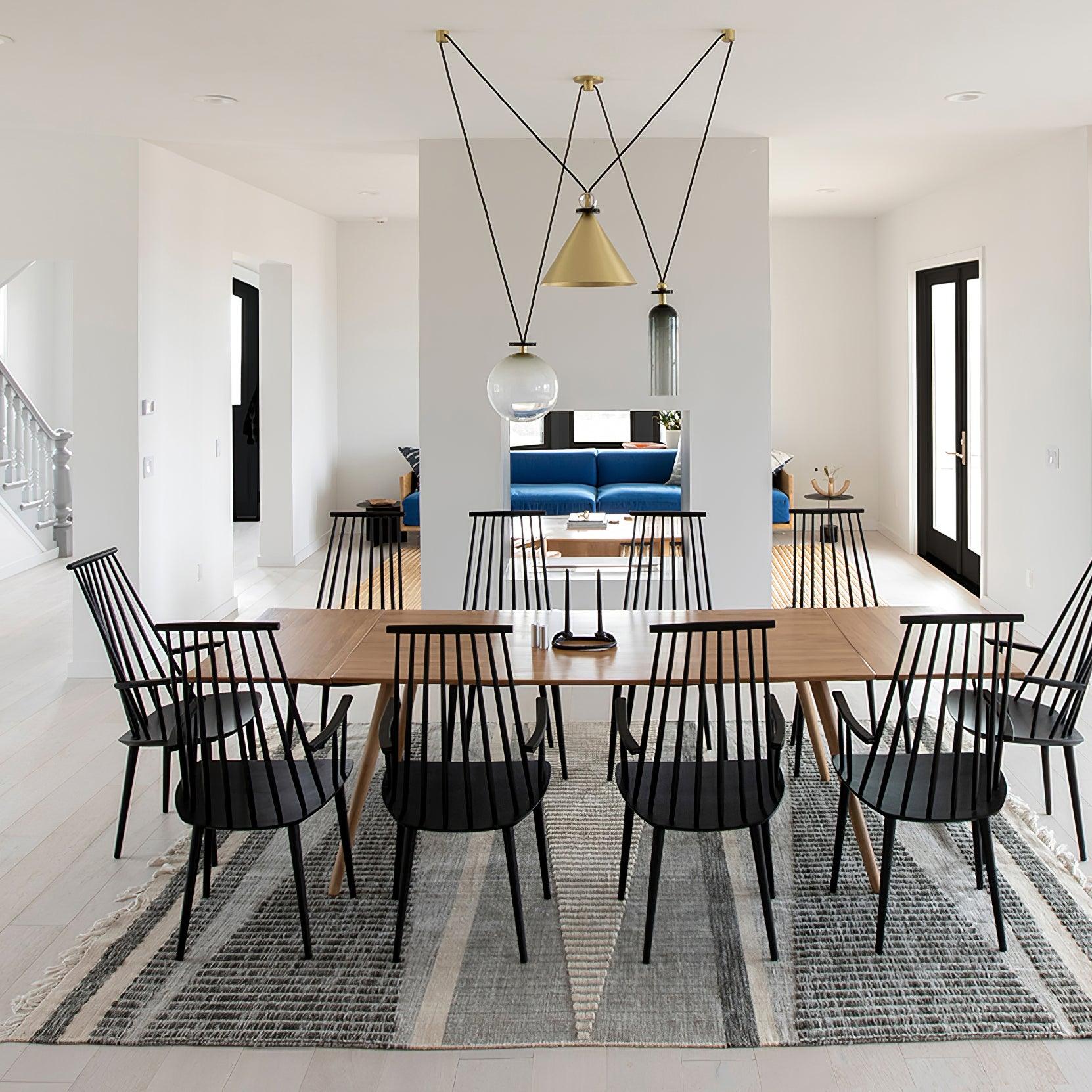 Geometric Art Chandelier – Contemporary Modern Pendant Light