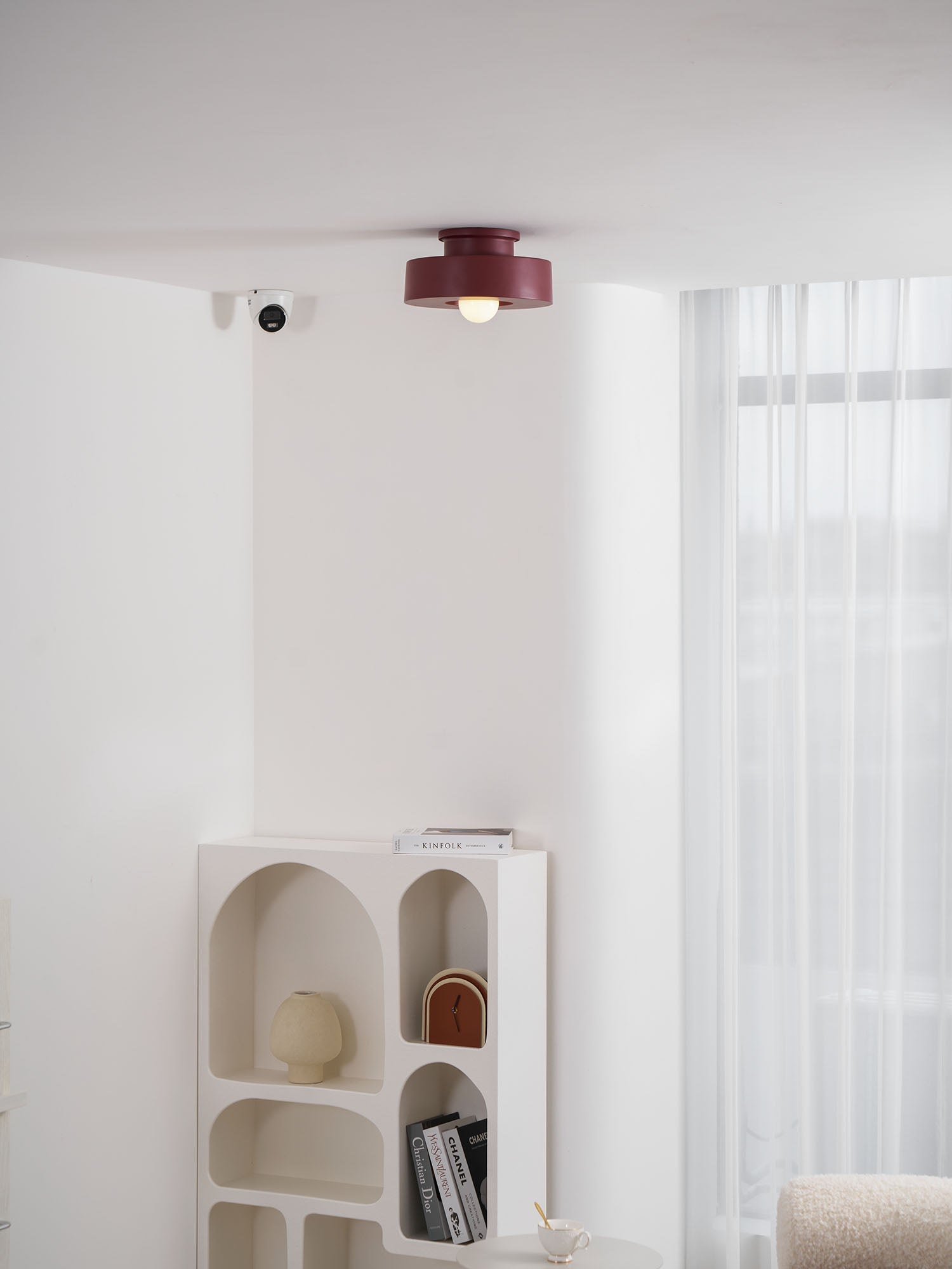 Modern Resin Ceiling Light - Stacked Cylindrical Design Lamp Fixture