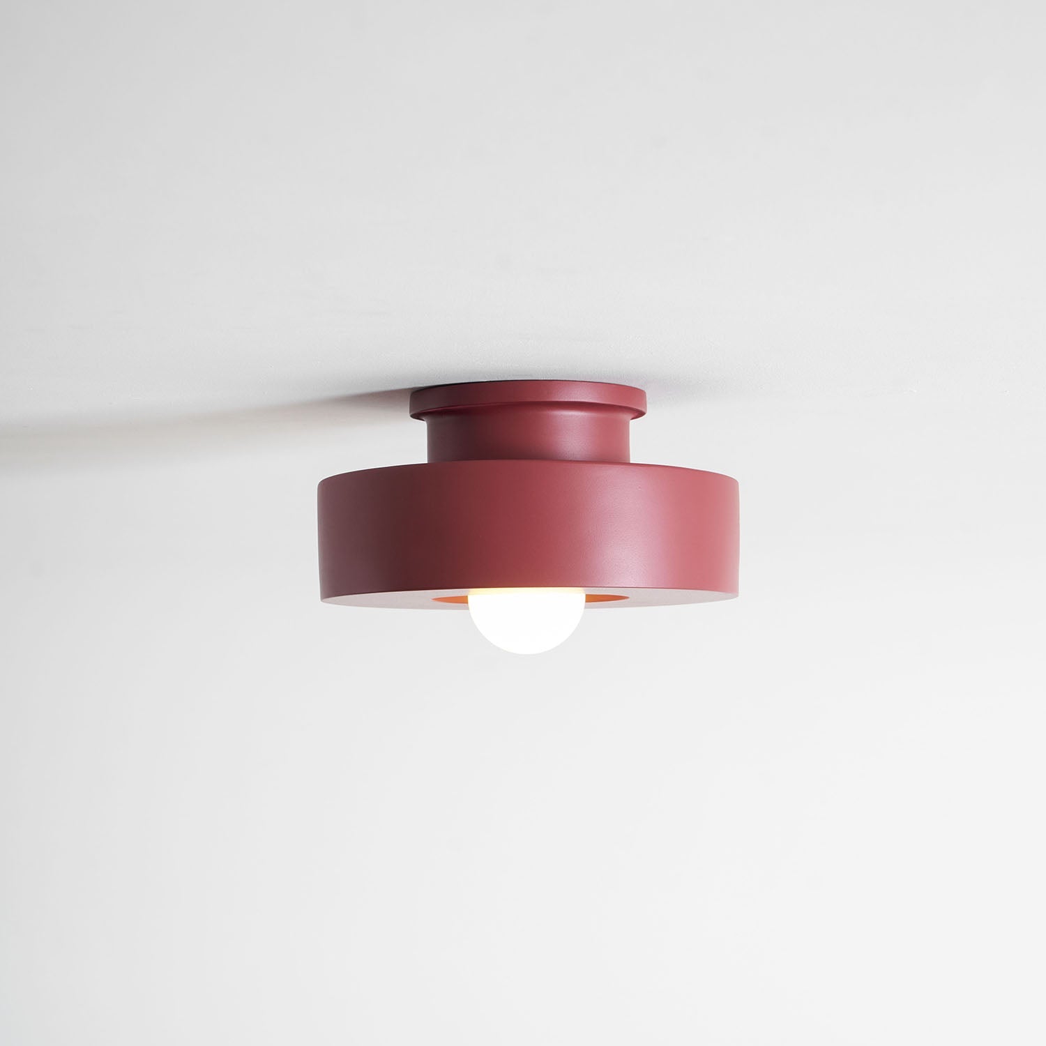 Modern Resin Ceiling Light - Stacked Cylindrical Design Lamp Fixture