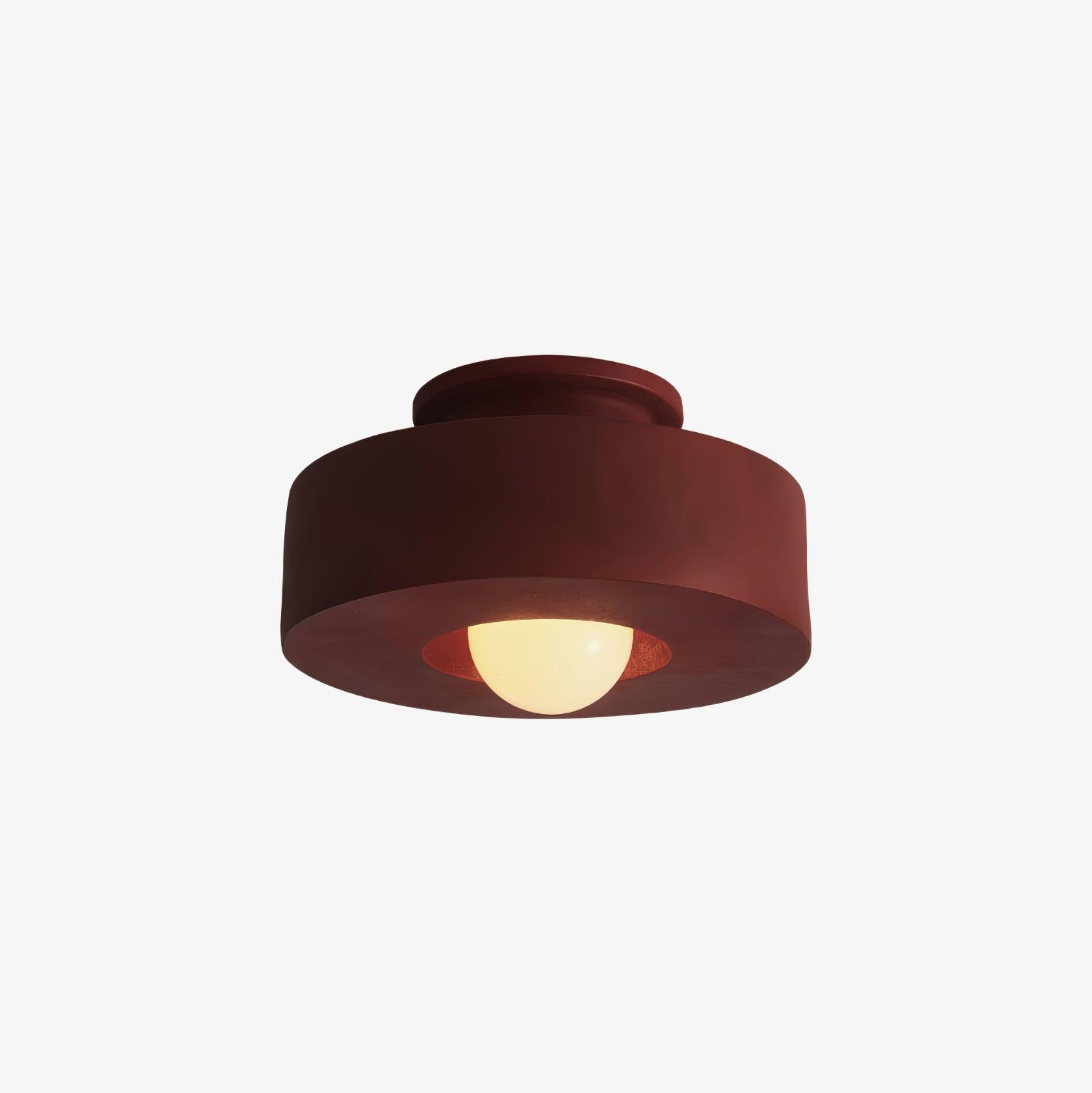 Modern Resin Ceiling Light - Stacked Cylindrical Design Lamp Fixture